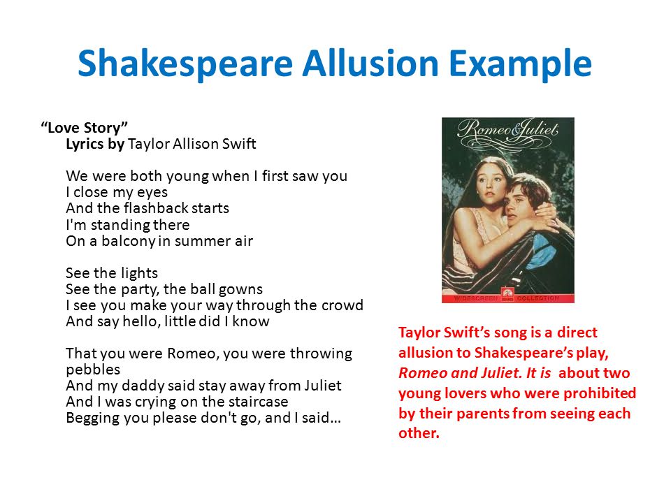 Literary elements in romeo and juliet essay